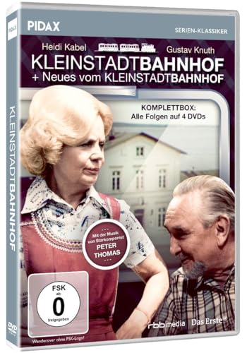 Kleinstadtbahnhof + Neues vom Kleinstadtbahnhof (Komplettbox) / Die komplette 26-teilige Kultserie (Pidax Serien-Klassiker) [4 DVDs] von Crest Movies (Pidax Serien-Klassiker)