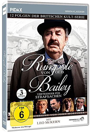 Rumpole von Old Bailey (BBC) Verteidiger für Strafsachen (12 spannende Folgen der preisgekrönten britischen Kultserie mit Leo McKern [3 DVDs] von Crest Movies (Pidax Serien-Klassiker)