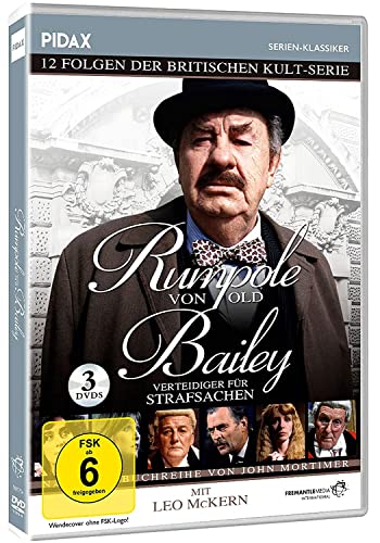 Rumpole von Old Bailey (BBC) Verteidiger für Strafsachen (12 spannende Folgen der preisgekrönten britischen Kultserie mit Leo McKern [3 DVDs] von Crest Movies