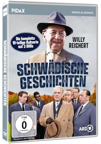 Schwäbische Geschichten / Die komplette humorvolle 10-teilige Kultserie mit Willy Reichert (Pidax Serien-Klassiker) [3 DVDs] von Crest Movies (Pidax Serien-Klassiker)