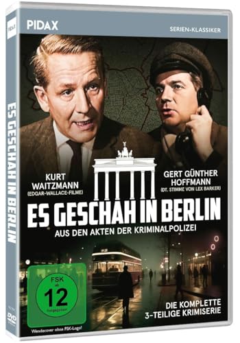 Es geschah in Berlin - Aus den Akten der Kriminalpolizei / Die komplette 3-teilige Krimiserie (Pidax Serien-Klassiker) von Crest Movies - WME Home Entertainment