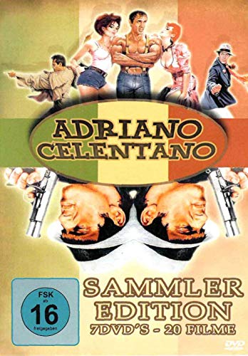 Adriano Celentano - SUPER-SAMMLERBOX mit 20 FILMKLASSIKER [7 DVDs] von Crest Movies