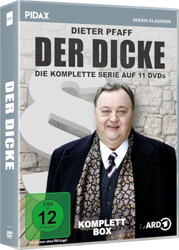 Der Dicke - Die Komplette Serie auf 11 DVDs - Komplettbox mit allen Staffeln der fesselnden Serie um Anwalt Gregor Ehrenberg – Ideal für Serienliebhaber [Collector's Edition] von Crest Movies