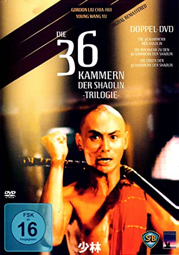 Die 36 Kammern der Shaolin - Trilogie - Asiatischer Kampfsport und Kungfu Filme - Digital Remastered in Deutsch – Rückkehr und Erben der Shaolin [2 DVDs] von Crest Movies