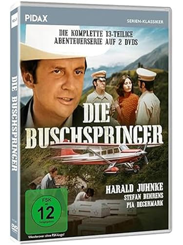 Die Buschspringer – Die komplette 13-teilige Abenteuerserie mit Top-Besetzung Harald Juhnke [2 DVDs] von Crest Movies