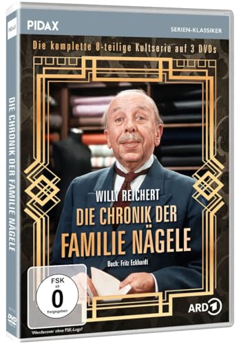 Die Chronik der Familie Nägele / Die komplette 8-teilige Kultserie mit Willy Reichert (Pidax Serien-Klassiker) [3 DVDs] von Crest Movies