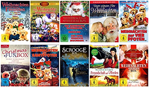 Die riesige Weihnachten Film Selektion mit 30 Filmen [10 DVDs] von Crest Movies