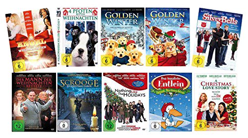 Die ultimative Familien Weihnachts-Box ( 10 Filme auf 10 DVDs) von Crest Movies