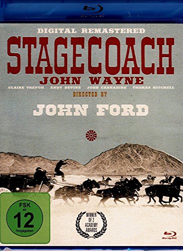 JOHN WAYNE: Stagecoach (Remastered Edition) [Blu-ray] von Crest Movies