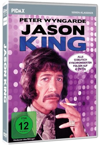 Jason King / Alle 13 deutsch synchronisierten Folgen der Kultserie mit Peter Wyngarde (Pidax Serien-Klassiker) [4 DVDs] von Crest Movies