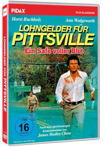 Lohngelder für Pittsville (Ein Safe voll Blut) Spannender Kriminalfilm mit Starbestzung nach einem Roman von James Hadley Chase von Crest Movies