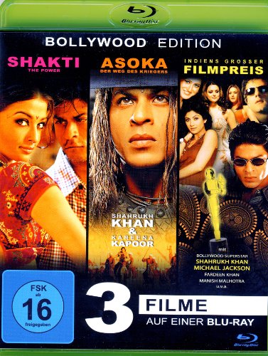 Shakti The Power - Bollywood Award Show - Asoka mit Shakrukh Khan (3Filme) (Blu-ray) von Crest Movies