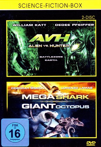 Trash Asylum Box - AVH Alien vs. Hunter & Mega Shark vs. Giant Octopus [2 DVDs] von Crest Movies