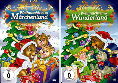Weihnachten im Märchen- und Wunderland - Animation Weihnachtsfilme [2 DVDs] von Crest Movies