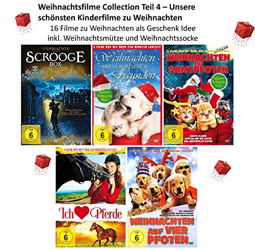 Weihnachtsfilme Collection Teil 4 - Unsere schönsten Kinderfilme zu Weihnachten [5 DVDs] von Crest Movies