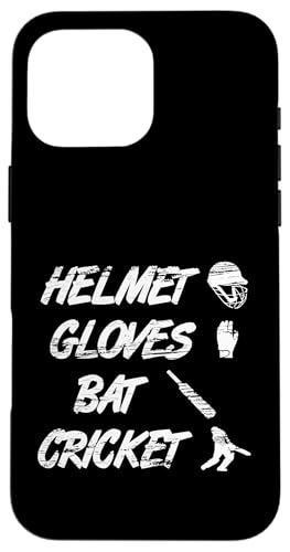 Batsman Zitat Cricketspieler Gentleman's Game Hülle für iPhone 16 Pro Max Batsman Zitat Cricketspieler Gentleman's Game Hülle für iPhone 16 Pro Max von Cricket Sport Lover Gifts