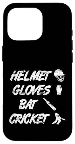 Batsman Zitat Cricketspieler Gentleman's Game Hülle für iPhone 16 Pro Batsman Zitat Cricketspieler Gentleman's Game Hülle für iPhone 16 Pro von Cricket Sport Lover Gifts