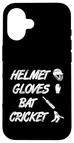 Batsman Zitat Cricketspieler Gentleman's Game Hülle für iPhone 16 Batsman Zitat Cricketspieler Gentleman's Game Hülle für iPhone 16 von Cricket Sport Lover Gifts