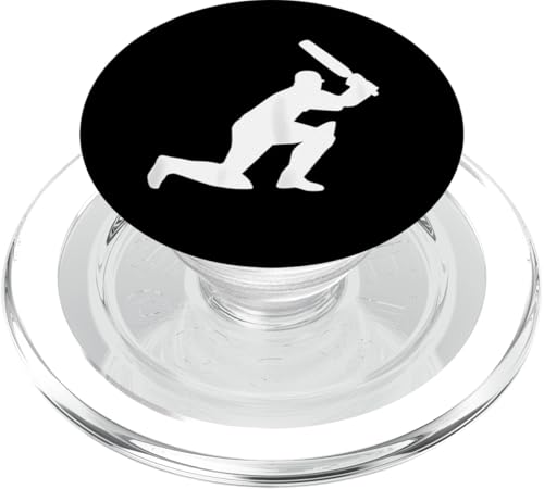 Cricket Batsman Geschenke für Cricket-Liebhaber Fans PopSockets PopGrip für MagSafe Cricket Batsman Geschenke für Cricket-Liebhaber Fans PopSockets PopGrip für MagSafe von Cricket Sport Lover Gifts