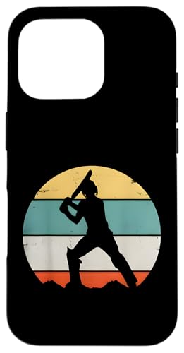 Cricket Batsman Vintage Retro Teig Geschenke für Cricket-Liebhaber Hülle für iPhone 16 Pro Cricket Batsman Vintage Retro Teig Geschenke für Cricket-Liebhaber Hülle für iPhone 16 Pro von Cricket Sport Lover Gifts
