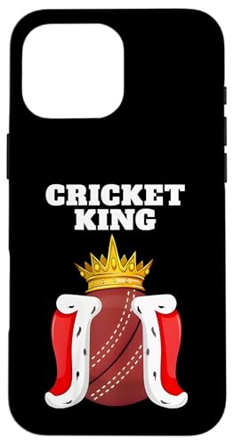 Cricket King | Herren Cricketspieler | Jungen Cricketspieler Hülle für iPhone 16 Pro Max Cricket King | Herren Cricketspieler | Jungen Cricketspieler Hülle für iPhone 16 Pro Max von Cricket Sport Lover Gifts