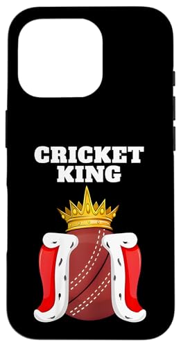Cricket King | Herren Cricketspieler | Jungen Cricketspieler Hülle für iPhone 16 Pro Cricket King | Herren Cricketspieler | Jungen Cricketspieler Hülle für iPhone 16 Pro von Cricket Sport Lover Gifts