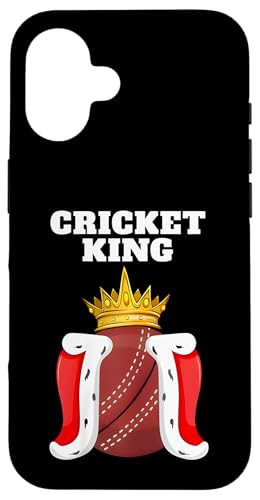 Cricket King | Herren Cricketspieler | Jungen Cricketspieler Hülle für iPhone 16 Cricket King | Herren Cricketspieler | Jungen Cricketspieler Hülle für iPhone 16 von Cricket Sport Lover Gifts