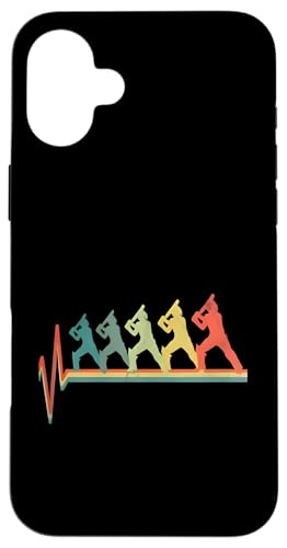 Cricketspieler Geschenke für Cricketspieler Herzschlag Hülle für iPhone 16 Plus Cricketspieler Geschenke für Cricketspieler Herzschlag Hülle für iPhone 16 Plus von Cricket Sport Lover Gifts