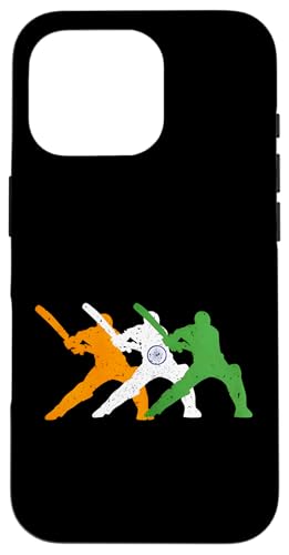 Indische Cricketmannschaft Cricketspieler Fan Batsmen Flagge Indiens Hülle für iPhone 16 Pro Indische Cricketmannschaft Cricketspieler Fan Batsmen Flagge Indiens Hülle für iPhone 16 Pro von Cricket Sport Lover Gifts