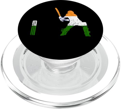 Indischer Cricketspieler Batsman Wicket Cricket Match Geschenke PopSockets PopGrip für MagSafe Indischer Cricketspieler Batsman Wicket Cricket Match Geschenke PopSockets PopGrip für MagSafe von Cricket Sport Lover Gifts