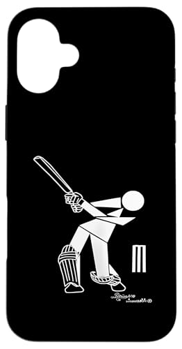 Lustige Cricket-Batsman-Geschenke für Cricket-Liebhaber Hülle für iPhone 16 Plus Lustige Cricket-Batsman-Geschenke für Cricket-Liebhaber Hülle für iPhone 16 Plus von Cricket Sport Lover Gifts