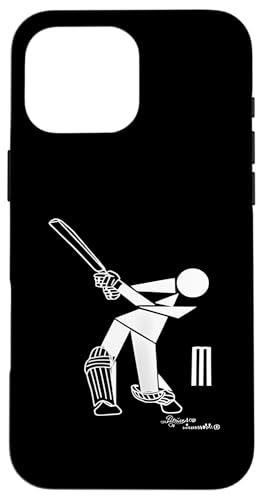 Lustige Cricket-Batsman-Geschenke für Cricket-Liebhaber Hülle für iPhone 16 Pro Max Lustige Cricket-Batsman-Geschenke für Cricket-Liebhaber Hülle für iPhone 16 Pro Max von Cricket Sport Lover Gifts