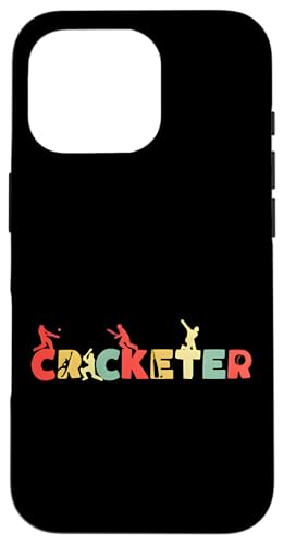 Retro Cricket | Batsman Player Club Schiedsrichter Vintage Bowler Hülle für iPhone 16 Pro Retro Cricket | Batsman Player Club Schiedsrichter Vintage Bowler Hülle für iPhone 16 Pro von Cricket Sport Lover Gifts