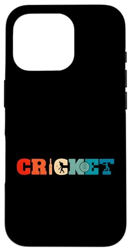 Retro Cricket | Batsman Player Club Schiedsrichter Vintage Bowler Hülle für iPhone 16 Pro Retro Cricket | Batsman Player Club Schiedsrichter Vintage Bowler Hülle für iPhone 16 Pro von Cricket Sport Lover Gifts