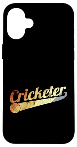 Vintage Cricketspieler Batsman Team Sport Geschenke für Cricket-Team Hülle für iPhone 16 Plus Vintage Cricketspieler Batsman Team Sport Geschenke für Cricket-Team Hülle für iPhone 16 Plus von Cricket Sport Lover Gifts