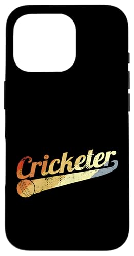 Vintage Cricketspieler Batsman Team Sport Geschenke für Cricket-Team Hülle für iPhone 16 Pro Vintage Cricketspieler Batsman Team Sport Geschenke für Cricket-Team Hülle für iPhone 16 Pro von Cricket Sport Lover Gifts