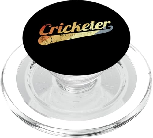 Vintage Cricketspieler Batsman Team Sport Geschenke für Cricket-Team PopSockets PopGrip für MagSafe Vintage Cricketspieler Batsman Team Sport Geschenke für Cricket-Team PopSockets PopGrip für MagSafe von Cricket Sport Lover Gifts