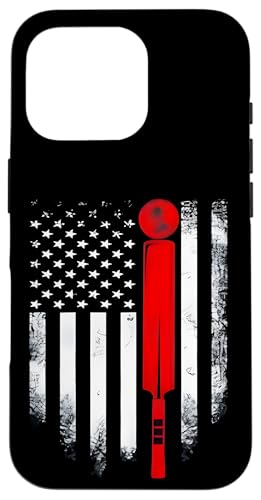 Vintage USA Cricket Amerikanische Flagge Cricketspieler patriotisch lustig Hülle für iPhone 16 Pro Vintage USA Cricket Amerikanische Flagge Cricketspieler patriotisch lustig Hülle für iPhone 16 Pro von Cricket Sport Lover Gifts
