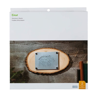 Cricut Aluminiumplatten 20 cm x 20 cm (8" x 8") (2 Stück) von Cricut