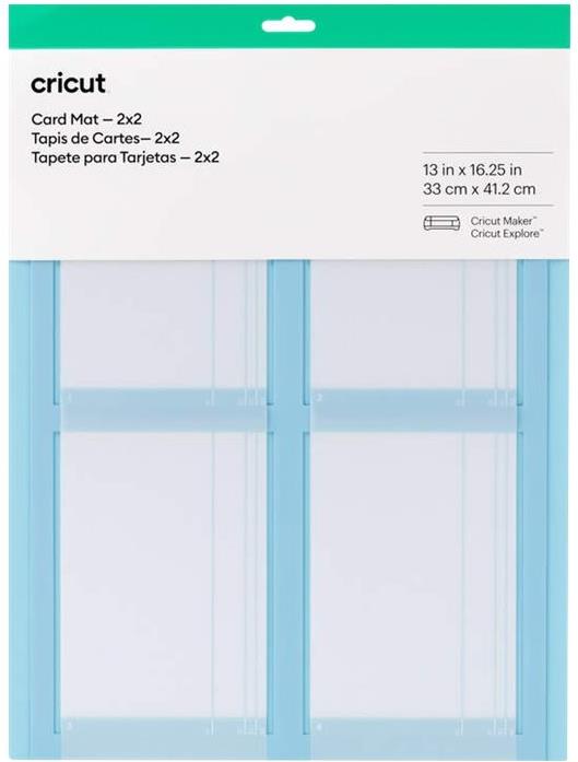 Cricut Card Mat Schneidematte Blau (2009488) von Cricut