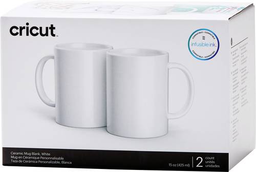 Cricut Ceramic Mug Blank Tasse Weiß Cricut Ceramic Mug Blank Tasse Weiß von Cricut