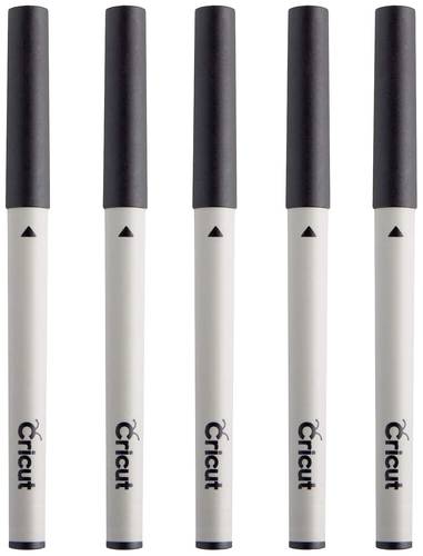Cricut Explore/Maker Multi-Size 5-Pack Stiftset Schwarz von Cricut