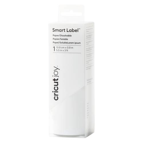Cricut Joy™ Smart Label™ Disolvable Papier Weiß von Cricut
