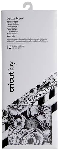 Cricut Joy Adhesive Backed Deluxe Paper Gestaltungsset Schwarz, Weiß Cricut Joy Adhesive Backed Deluxe Paper Gestaltungsset Schwarz, Weiß von Cricut