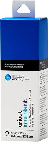 Cricut Joy Infusible Ink Transferblätter Blau von Cricut