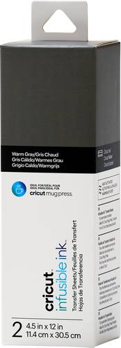 Cricut Joy Infusible Ink Transferblätter Grau von Cricut