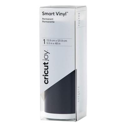 Cricut Joy Smart Vinyl permanent 14x122cm (mat black) von Cricut