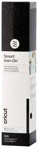 Cricut Smart Iron-On™ Folie Glitzereffekt, Schwarz von Cricut