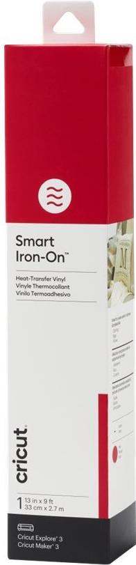 Cricut Smart Iron-On - Handwerksmaterial - 33 cm x 2.7 m - Rot - Vinyl (2008692) von Cricut