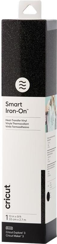 Cricut Smart Iron-On - Handwerksmaterial - 33 cm x 2.7 m - Schwarz - Vinyl (2009060) von Cricut